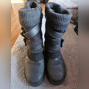 Girls Size 13 Black Boots